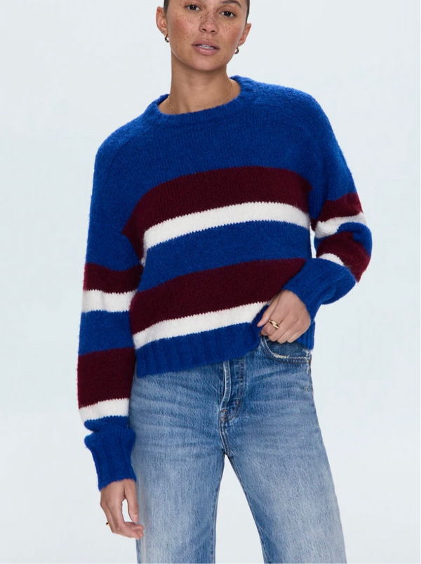 ADINA CHUNKY STRIPE SWEATER