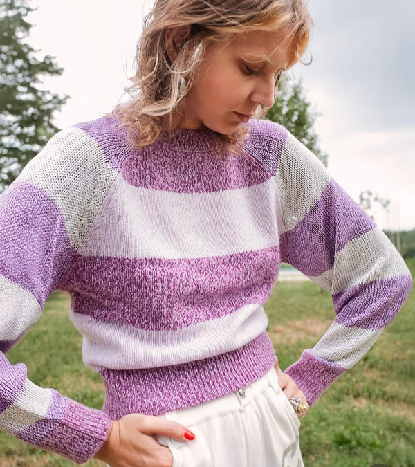 RAGLAN SHORT SWEATER