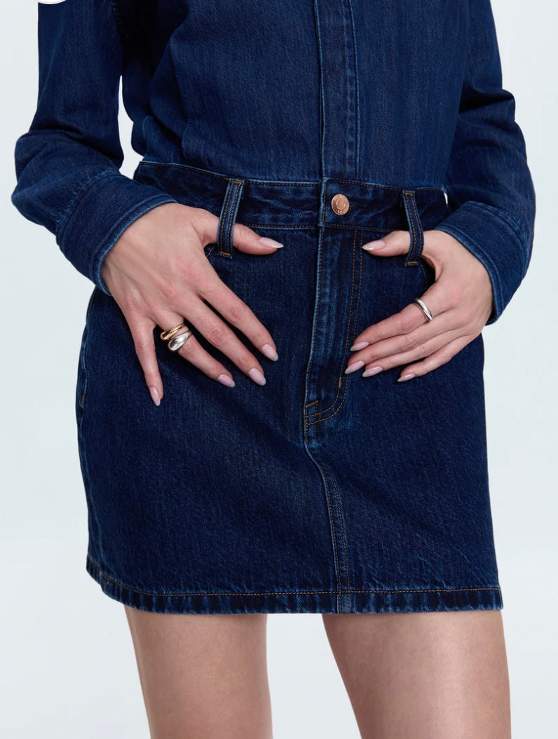 PIXIE DENIM DRESS