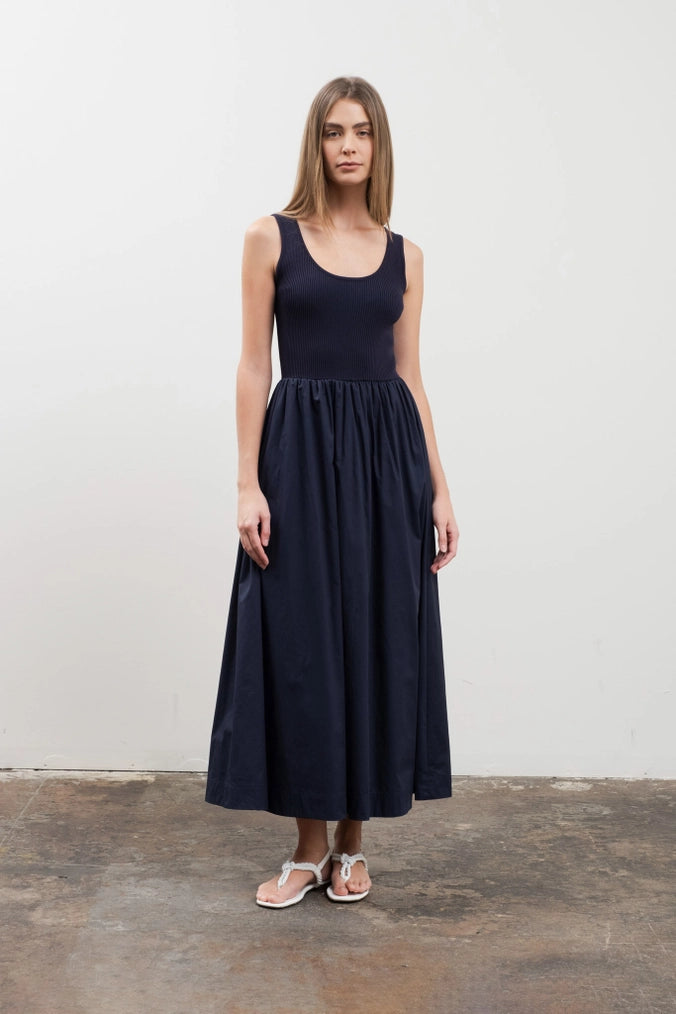 SWEATER TOP MIDI DRESS