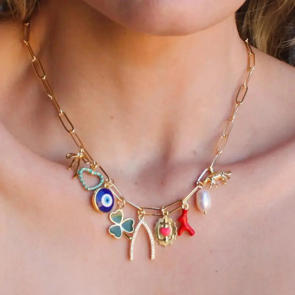 MULTI CHARM NECKLACE