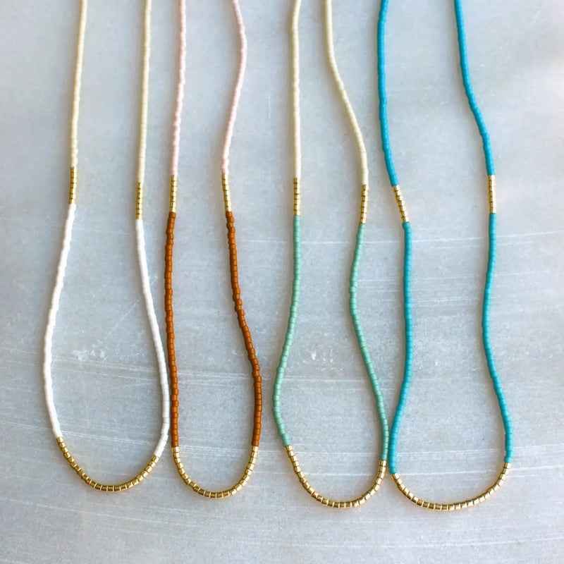 LITHE BEADED NECKLACE