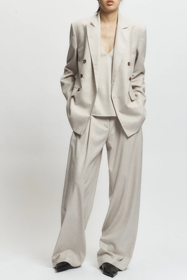 NEVIN MID WAISTED ULTRA-SOFT TROUSER