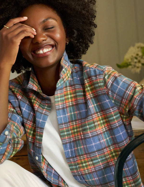 EILEEN RELAXED BUTTON UP